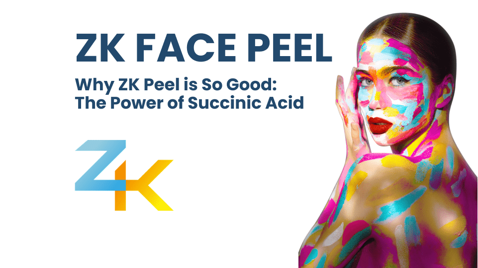 Why ZK Peel is So Good: The Power of Succinic Acid - Innovation Beauty Lab