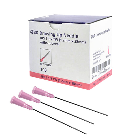 Blunt Needle Drawing Up 18Gx38mm